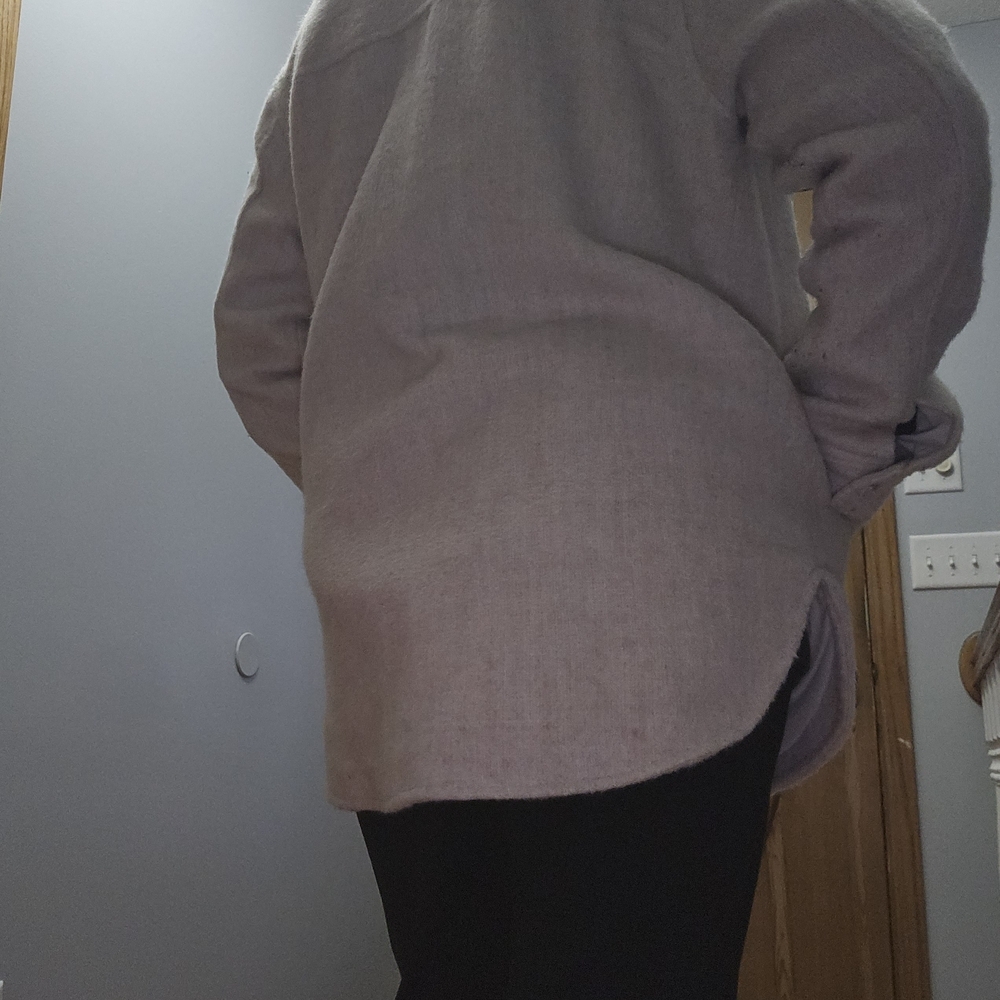 Women's Cream Jacket Shacket - Picture 3 of 11